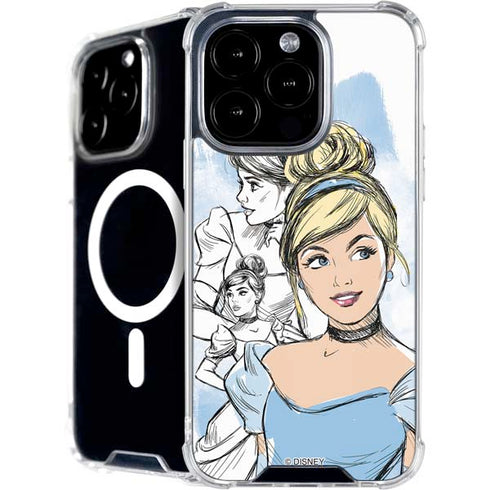 Disney Princess Cinderella Sketch iPhone 16 Pro MagSafe Case